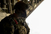 A U.S. Army Green Beret waits to jump out of a C-130H3 Hercules Poster Print - Item # VARPSTSTK108845M