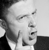 Displeased man gesturing  close-up Poster Print - Item # VARSAL255416572