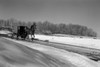 USA  Pennsylvania  Lancaster County  horse pulling carriage through country road Poster Print - Item # VARSAL255424492