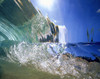Hawaii, Oahu, North Shore, Underwater wave. PosterPrint - Item # VARDPI1981990