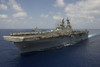 Indian Ocean, May 8, 2012 - The amphibious assault ship USS Makin Island conducts operations with the amphibious dock landing ship USS Pearl Harbor in the Indian Ocean. Poster Print - Item # VARPSTSTK105905M