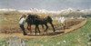 Plowing in the Engadin  Giovanni Segantini Poster Print - Item # VARSAL9009027