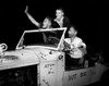 Three teenage boys in convertible car at night Poster Print - Item # VARSAL2555506