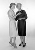 Women talking  studio shot Poster Print - Item # VARSAL25549097