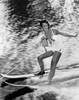 Young woman waterskiing in the sea Poster Print - Item # VARSAL2552612
