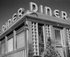 Low angle view of diner sign Poster Print - Item # VARSAL2552354