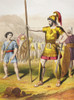 David Confronts Goliath. From The Holy Bible Published By William Collins, Sons, & Company In 1869. Chromolithograph By J.M. Kronheim & Co. PosterPrint - Item # VARDPI1872740