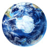 3D rendering of planet Earth with clouds, centered on the South Pole Poster Print - Item # VARPSTVET200023S
