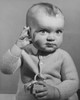 Close-up of a baby holding blocks Poster Print - Item # VARSAL2559566C