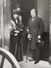 The Prince Of Wales, Later King Edward Viii, With Queen Alexandra At The Christening Of Lady Patricia Ramsay's Son. Edward Viii, Edward Albert Christian George Andrew Patrick David, Later The Duke Of Windsor, 1894 PosterPrint - Item # VARDPI1957744