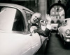 Mature man shouting in a car Poster Print - Item # VARSAL25519024