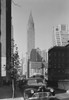 USA  New York State  New York City  Upper Midtown Manhattan  street with parked cars  Chrysler Building in the background Poster Print - Item # VARSAL255418472