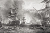 The Bombardment Of Algiers By Lord Exmouth In 1816. Engraved By T. Brown After George Chambers. From The Book _Illustrations Of English And Scottish History? Volume Ii PosterPrint - Item # VARDPI1860104