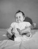 Baby girl sitting on a blanket Poster Print - Item # VARSAL2559207B