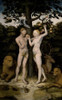 Adam and Eve   Lucas Cranach the Elder   Private Collection  Poster Print - Item # VARSAL11582125