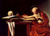 Saint Jerome Michelangelo Merisi da Caravaggio Poster Print - Item # VARSAL3815398881