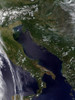 Satellite view of Italy Poster Print - Item # VARPSTSTK200403S