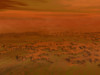 Artist's concept of the surface of Saturn's moon Titan Poster Print - Item # VARPSTWMY100111S