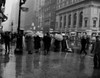 USA  New York State  New York City  Rainy day street scene on 42nd Street Poster Print - Item # VARSAL255419865