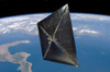 Artist concept of NanoSail-D in space Poster Print - Item # VARPSTSTK203582S