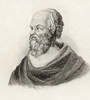 Socrates Born Circa 469 Bc Died 399 Bc. Classical Greek Philosopher. From The Book Crabbes Historical Dictionary Published 1825. PosterPrint - Item # VARDPI1872204