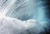Hawaii, Crashing Blue Underwater Wave. PosterPrint - Item # VARDPI1978826