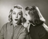 Two teenage girls gossiping Poster Print - Item # VARSAL2553915B