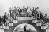 Drunkards Progess  The Political Cartoon  1846  Currier & Ives Poster Print - Item # VARSAL995312