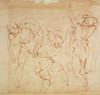 Figure Sketches  Michelangelo Buonarroti  Galleria Degli Uffizi  Florence  Italy Poster Print - Item # VARSAL3815397418