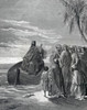 Jesus Preaching in Ship by Gustave Dore  illustration  Poster Print - Item # VARSAL9953513