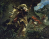 The Tiger Hunt   c. 1848-1861   Eugene Delacroix   Musee du Louvre  Paris Poster Print - Item # VARSAL1158936