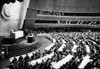 U Thant  Secretary-General of the United Nations addresses the UN General Assembly  December 1964 Poster Print - Item # VARSAL990359089