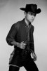 Studio portrait of cowboy with gun Poster Print - Item # VARSAL255417570A