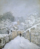 The Snow in Louveciennes   Alfred Sisley  Musee d Orsay  Paris Poster Print - Item # VARSAL11581321