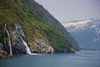 View Of Waterfalls In Passage Canal, Whittier, Southcentral Alaska, Summer PosterPrint - Item # VARDPI2164601