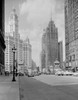 USA  Illinois  Chicago  looking north on Michigan Avenue with Wrigley Building Poster Print - Item # VARSAL255418537