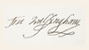 Sir Francis Walsingham 1532 To 1590. English Statesman And Intelligence Chief For Queen Elizabeth I. His Signature. From The National And Domestic History Of England By William Aubrey Published London Circa 1890 PosterPrint - Item # VARDPI2220236