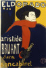 Eldorado-Aristide Bruant dans son Cabaret   Henri de Toulouse-Lautrec  Lithograph Poster Print - Item # VARSAL911142465