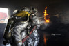 Firefighters extinguish a fire in a training room during live burn training Poster Print - Item # VARPSTSTK103842M
