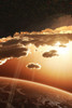 Artist's concept of perspective in space. Poster Print - Item # VARPSTFHV100043S