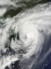 August 23, 2009 - Hurricane Bill over Nova Scotia Poster Print