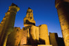 Colonnade Of Amenophis Iii With Statue Of Ramses Ii At Dusk PosterPrint - Item # VARDPI1880914