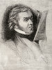 William Makepeace Thackeray 1811-1863. English Novelist.From An Etching Of A Portrait By Samuel Lawrence. PosterPrint - Item # VARDPI1857116