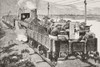An English Unit Reconnoitres In An Armoured Train During The Second Boer War. From Afrika, Dets Opdagelse, Erobring Og Kolonisation, Published In Copenhagen, 1901. PosterPrint - Item # VARDPI1872898