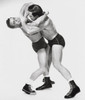 Two young men wrestling Poster Print - Item # VARSAL25518591D