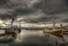 Dramatic Clouds Over Husavik Harbour, Northern Iceland PosterPrint - Item # VARDPI2048758