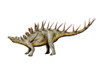 Kentrosaurus dinosaur, white background Poster Print - Item # VARPSTNBT600116P