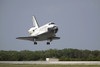 Space Shuttle Discovery approaches landing on the runway at the Kennedy Space Center Poster Print - Item # VARPSTSTK202595S