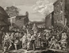 The March To Finchley Engraved By T E Nicholson After Hogarth From The Works Of Hogarth Published London 1833 PosterPrint - Item # VARDPI1862170