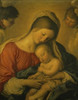 Madonna with the Infant Jesus Sleeping 17th C. Sassoferrato Musee du Louvre  Paris Poster Print - Item # VARSAL11582166